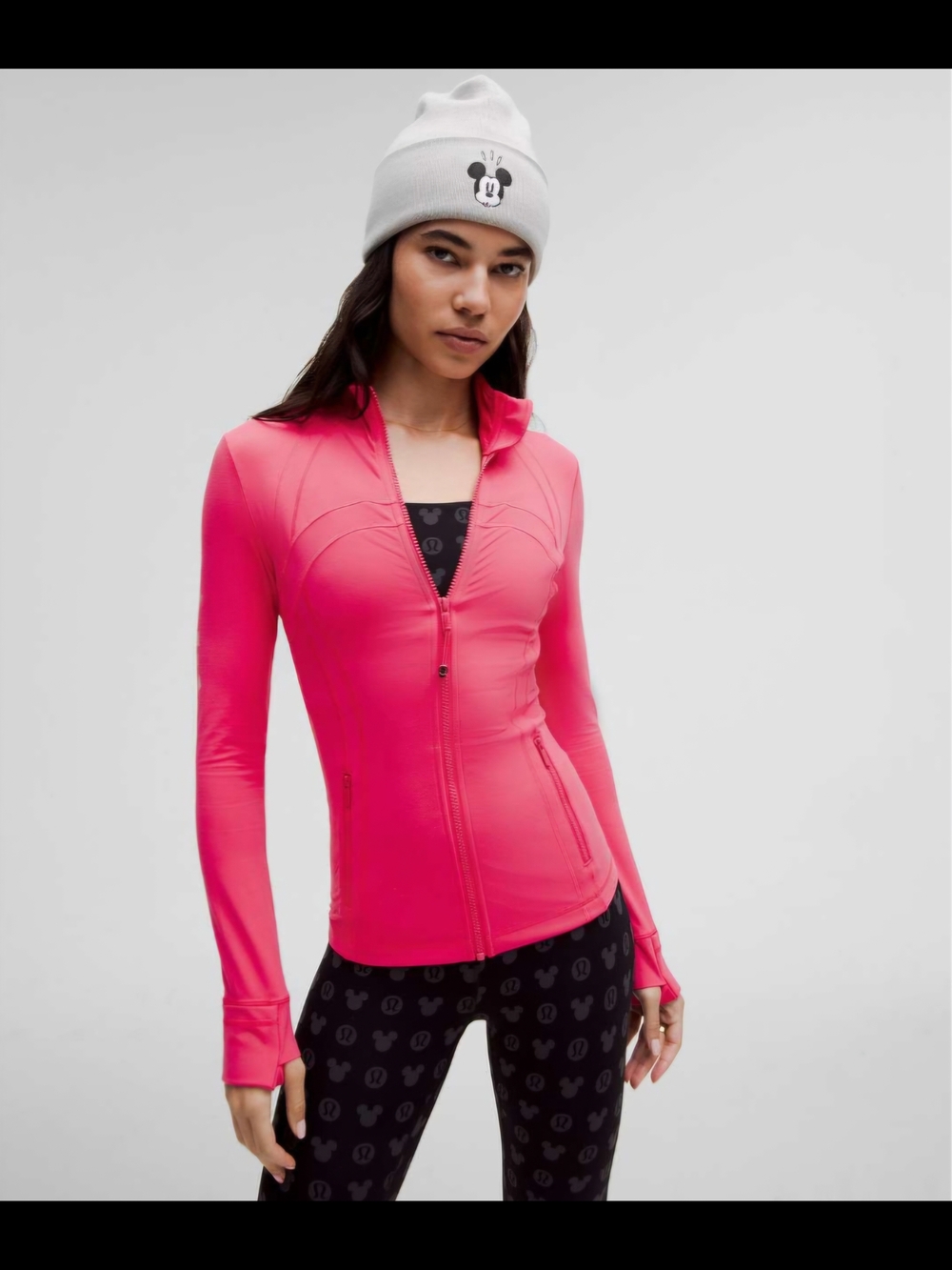 Lululemon X Disney Pink Full-Zip Define Jacket